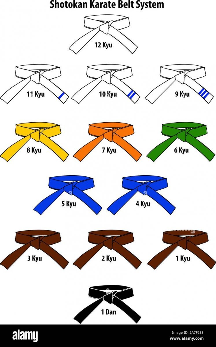 Каратэ Шотокан пояса