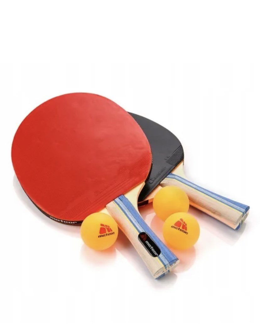 Deex настольный теннис 2 ракетки 23 см мячик 3.5 см в полибеге