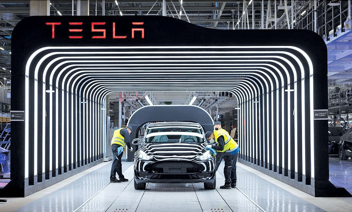 Фабрика Tesla в Берлине