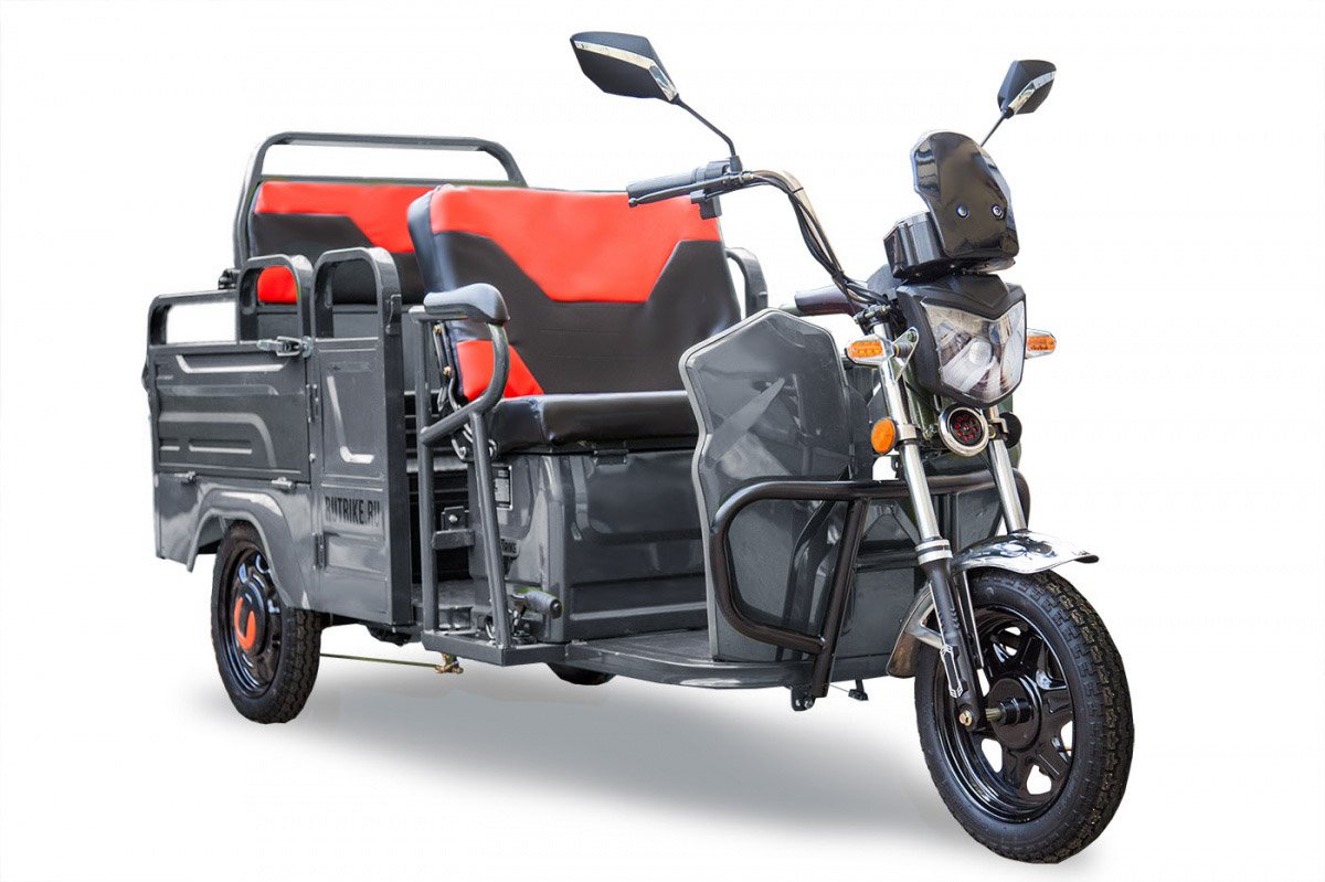 Грузовой электротрицикл rutrike Вояж-п 1200 трансформер 60v800w