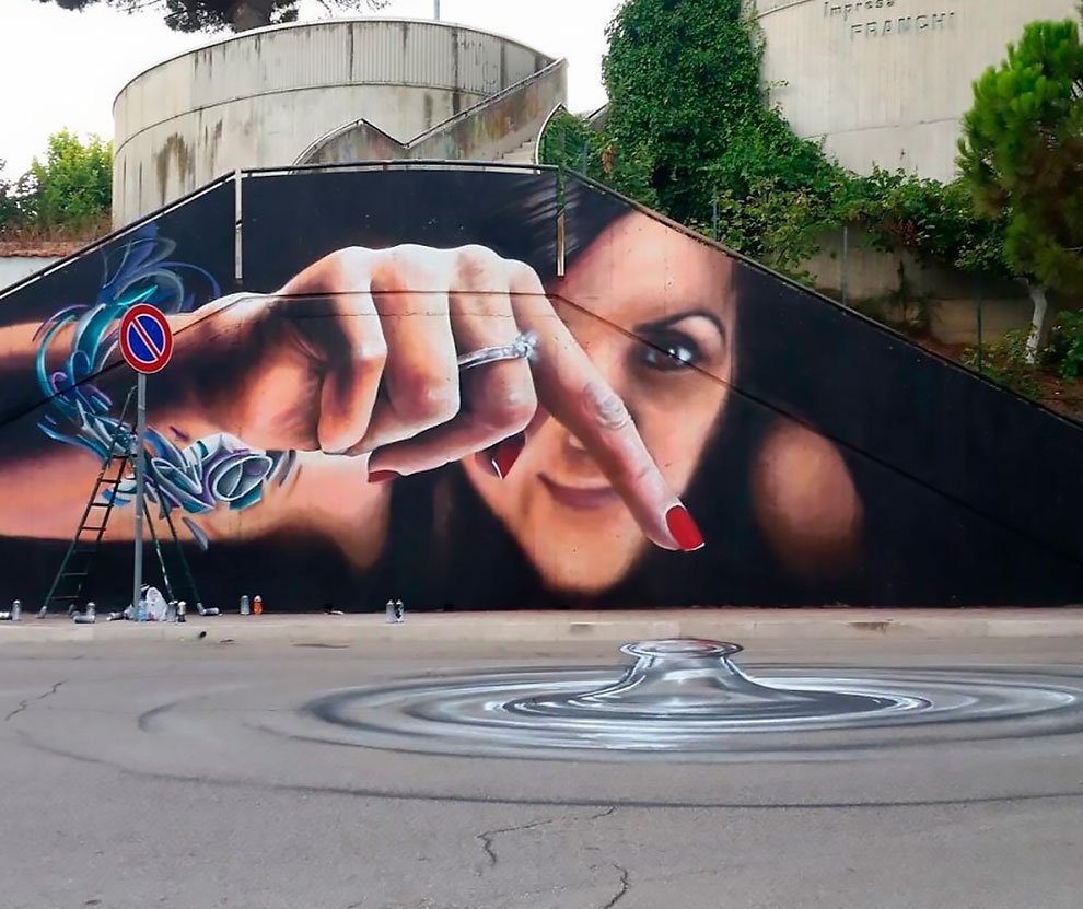 Street-Art художник Козимо