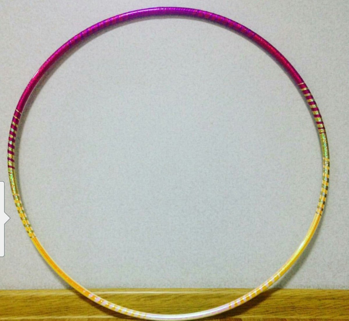 Обмотка гимнастического обруча