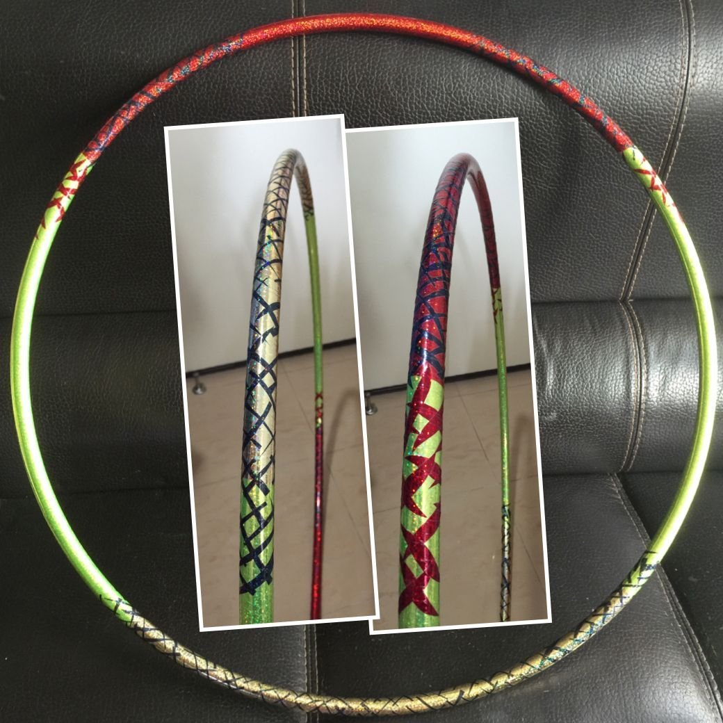 Обмотка обруча для художественной