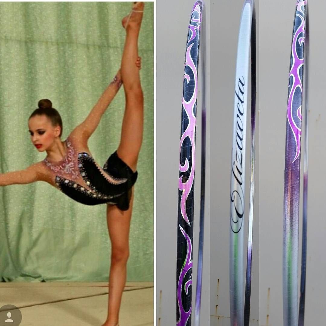 Обмотка обруча для художественной