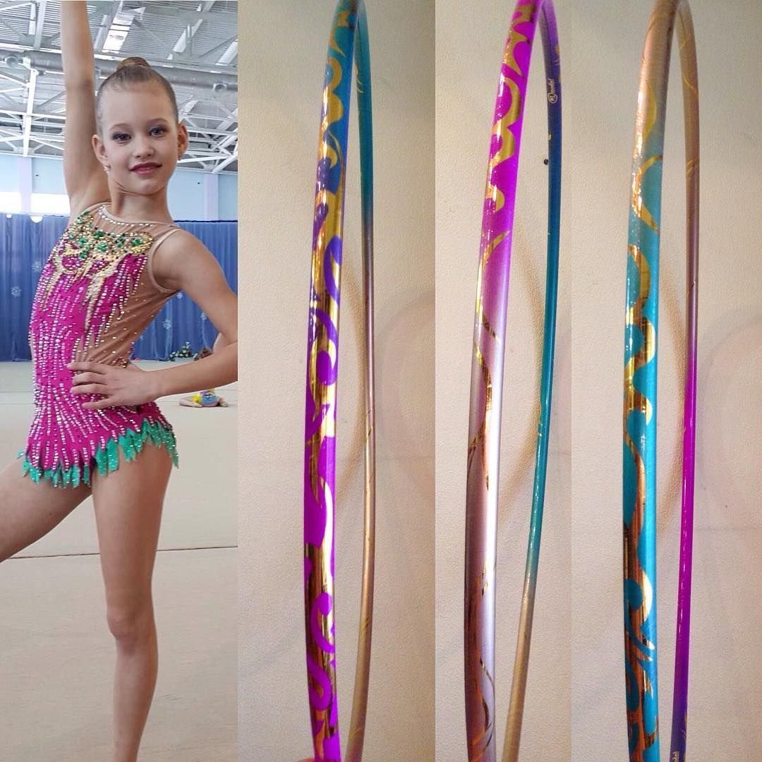 Обмотка гимнастического обруча