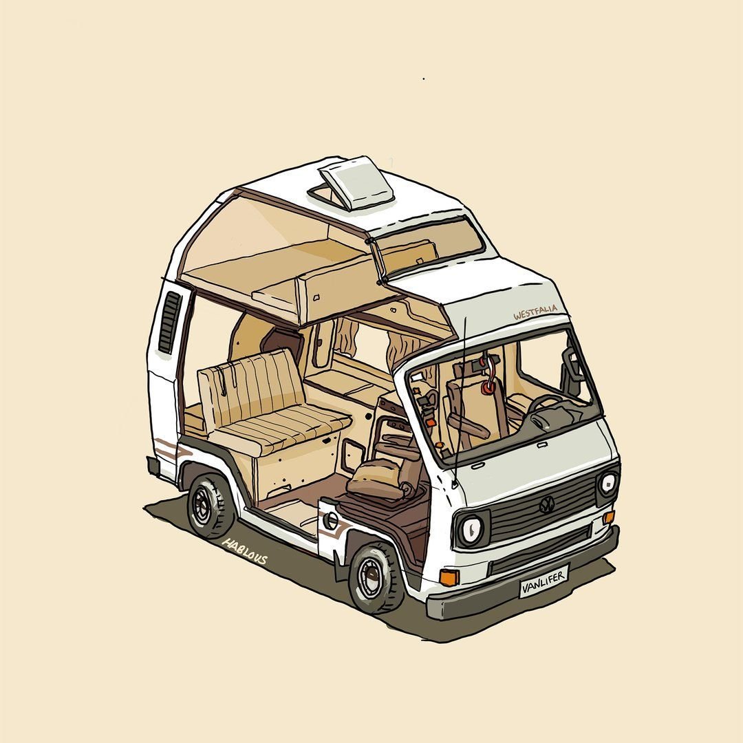 Motorhome рисунок