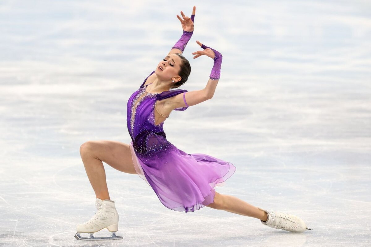 Камила Валиева короткая программа Пекин