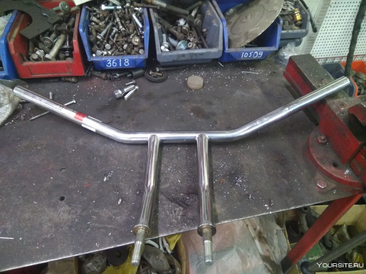 Мотоцикл Урал руль вид сбоку