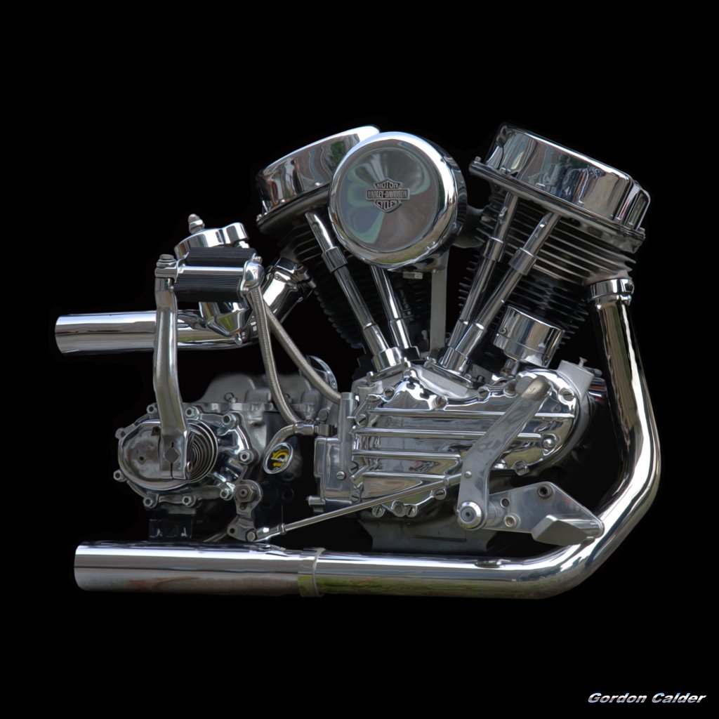 Harley Davidson Panhead engine
