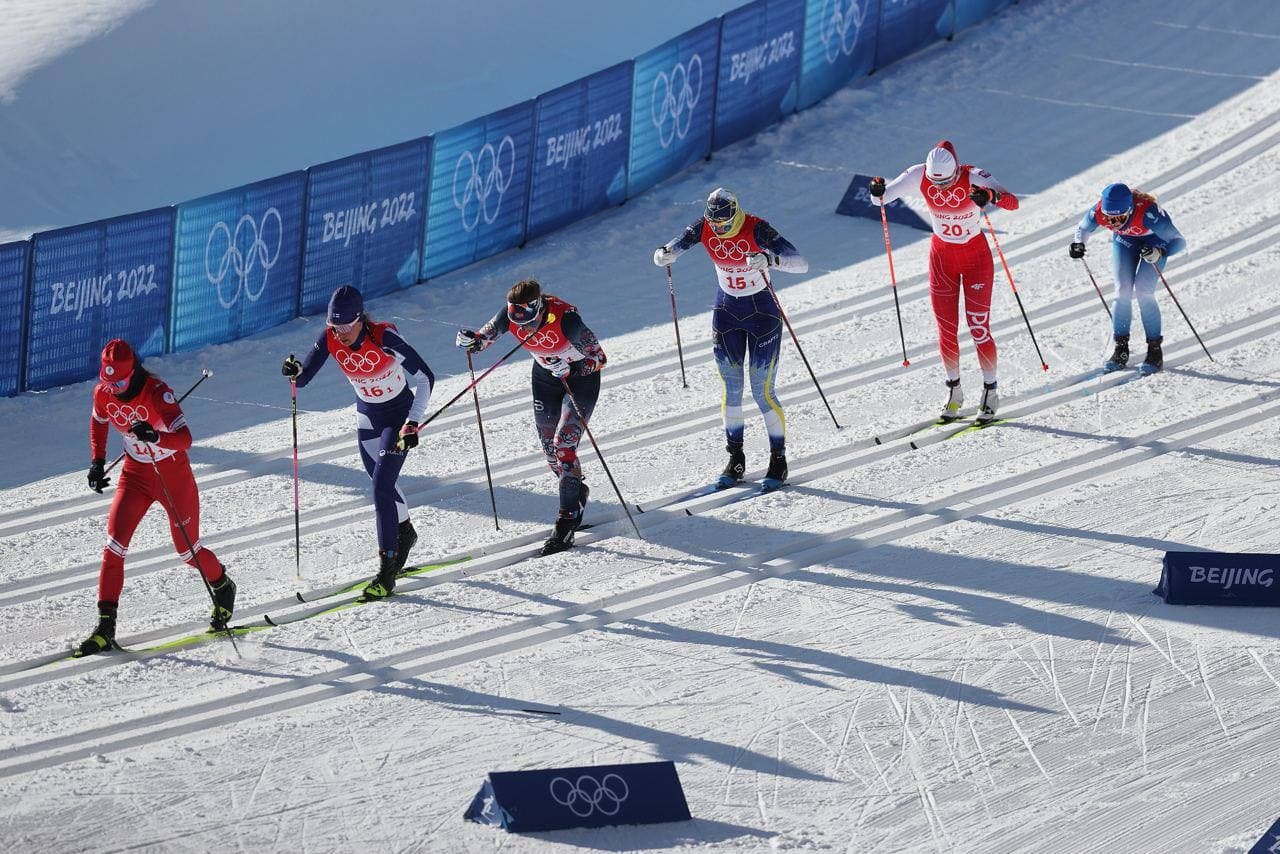 Лыжи чемпионат россии женщины спринт. Лыжные гонки Пекин 2022.