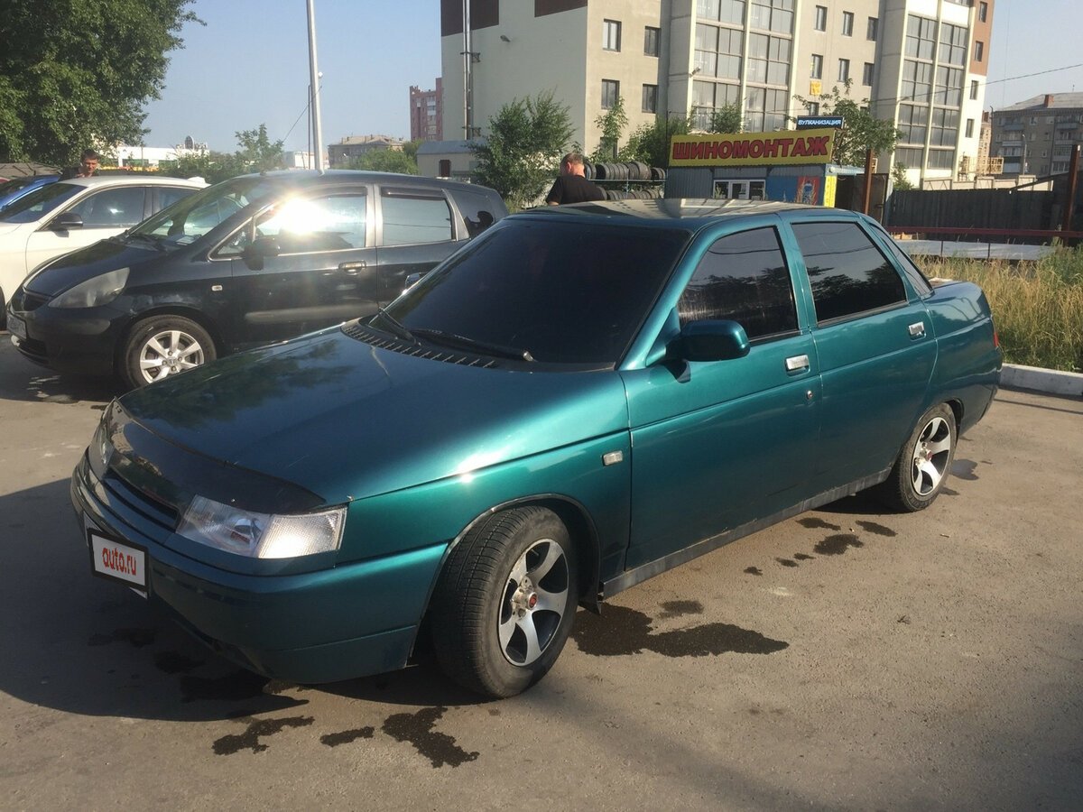 ВАЗ 2110 зеленый металлик