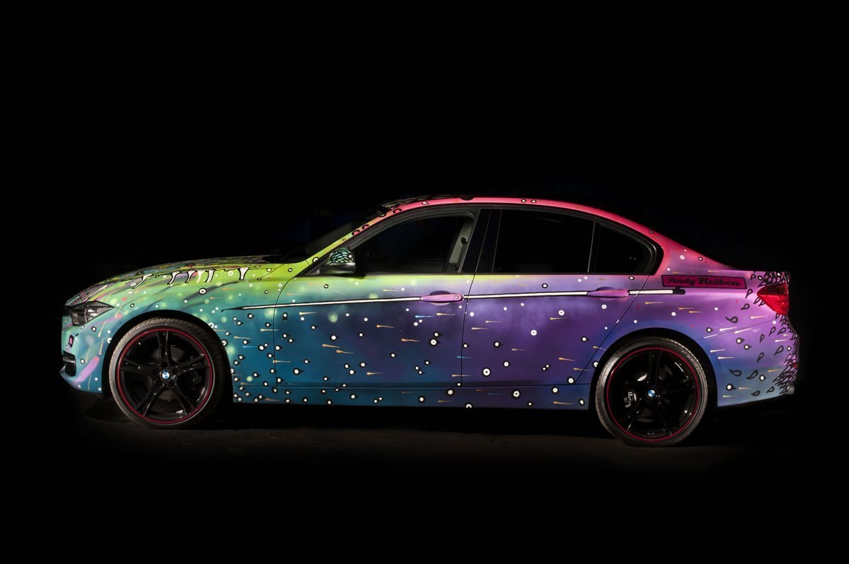 Флуоресцентная краска для авто