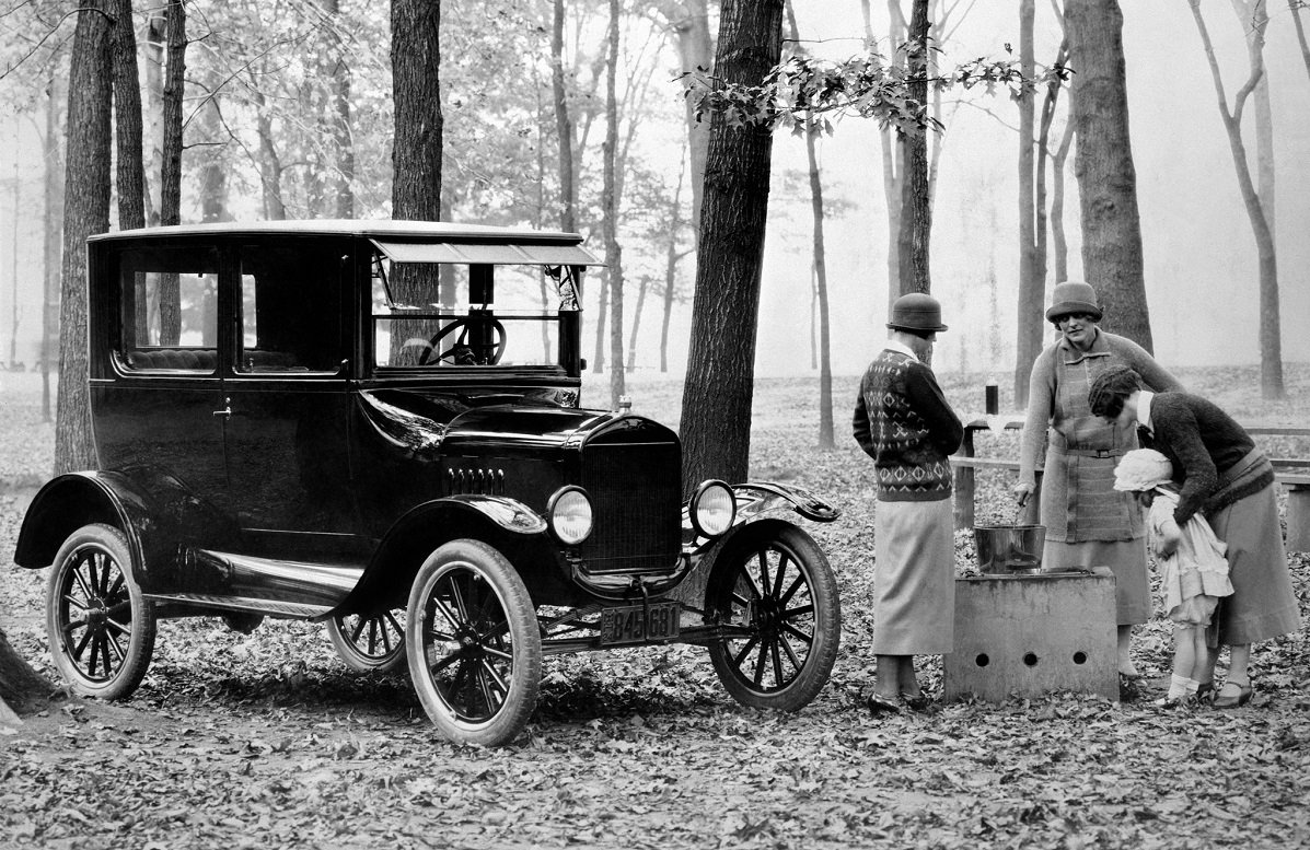 Первая машина в семье. 1923 Ford model t Tudor sedan.