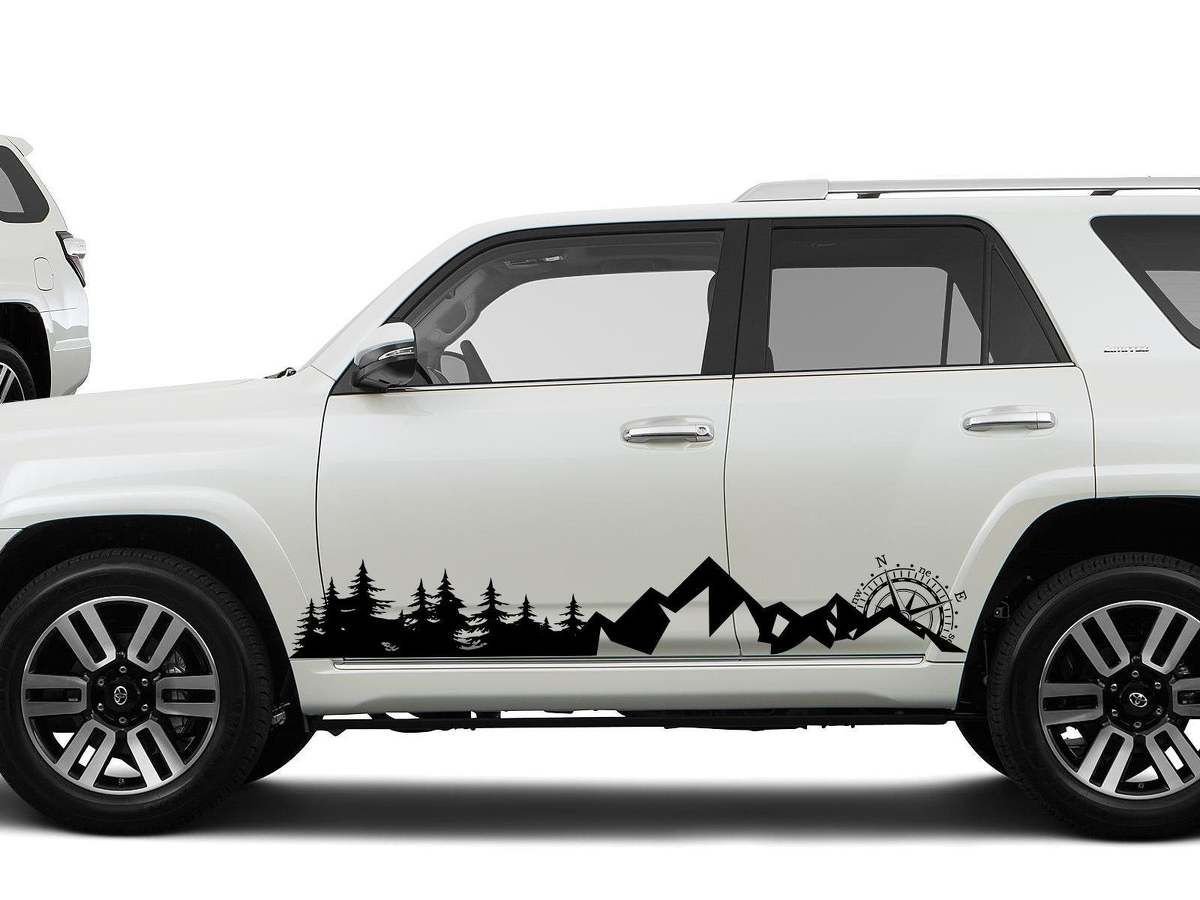 Toyota 4runner Mountain Sticker