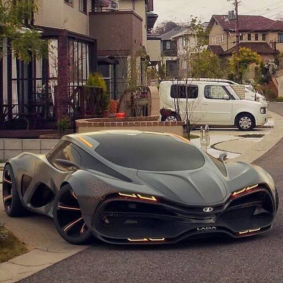 Суперкар Lada Raven 2021
