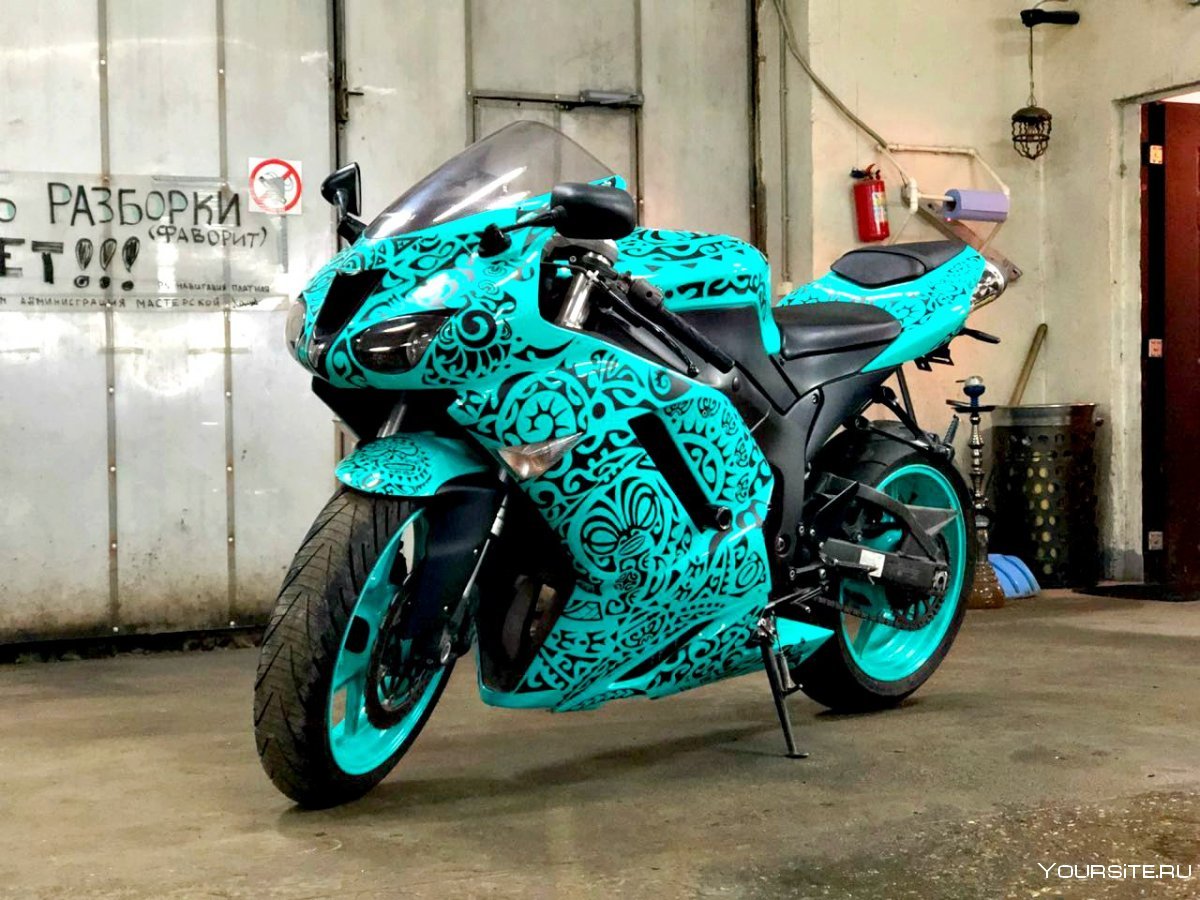 Kawasaki ZX 6r Sticker