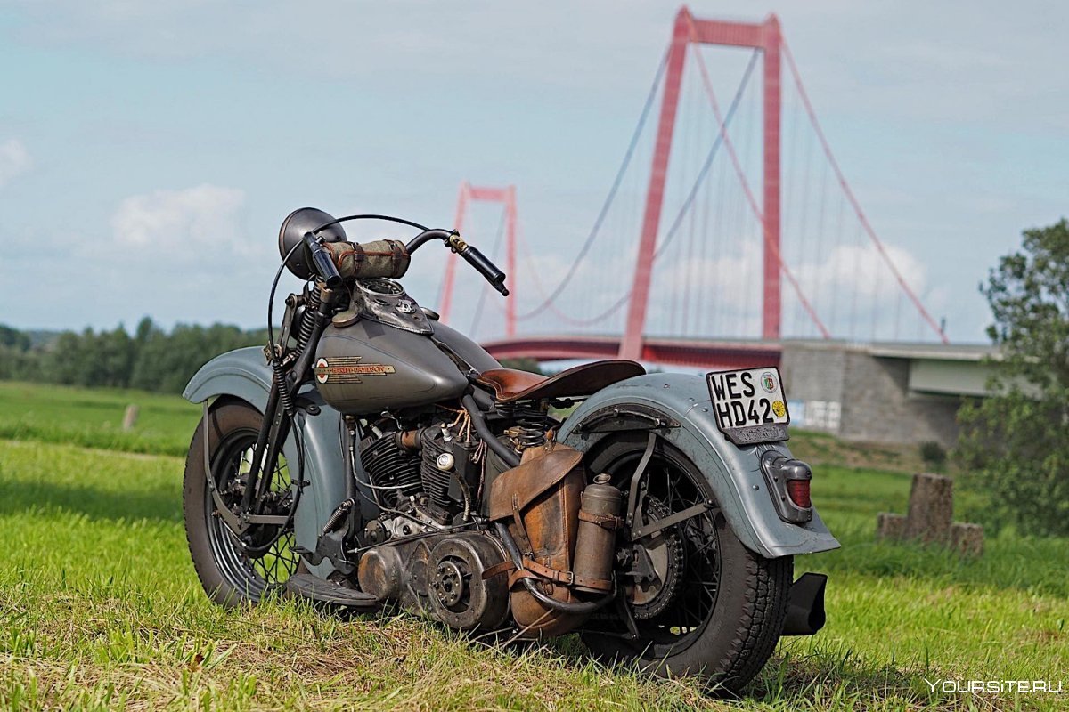 Harley Davidson Knucklehead Custom