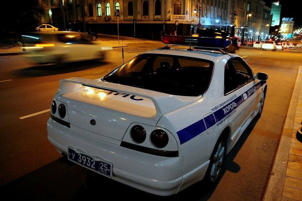 Toyota Mark 2 полиция