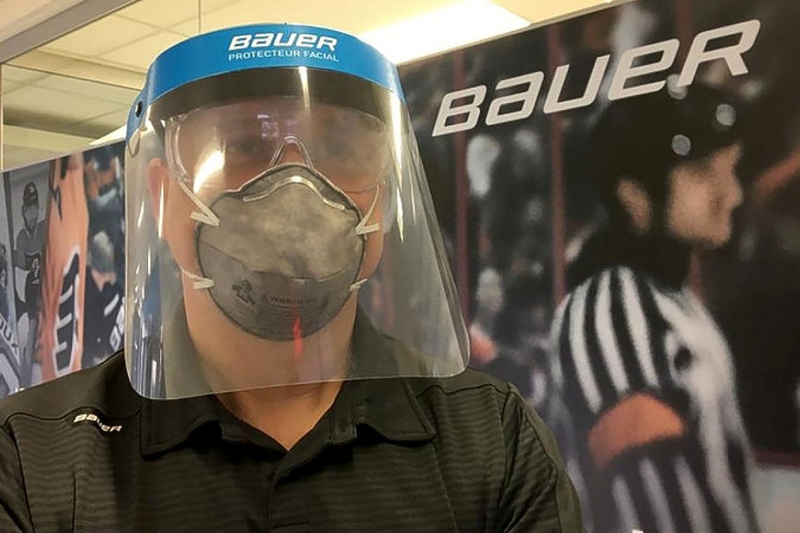 Bauer Medical Protective face Shield