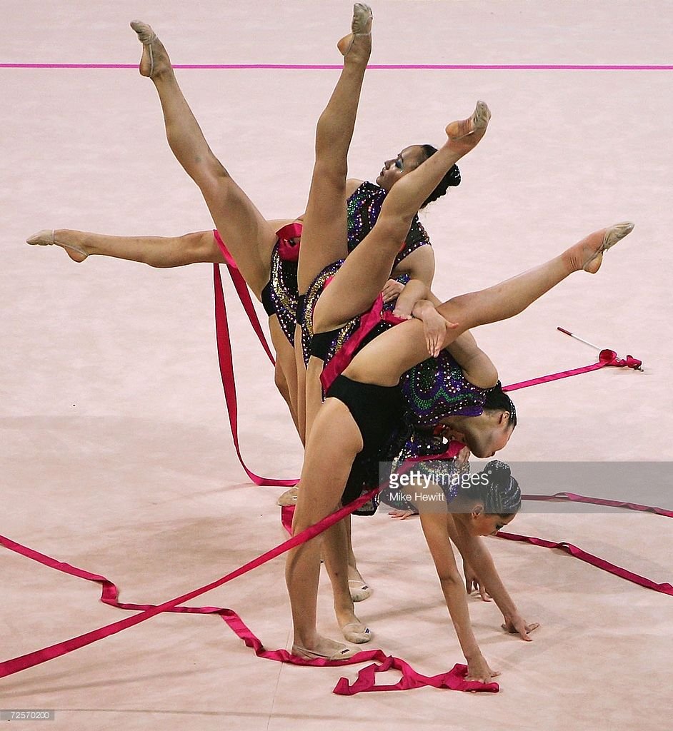 Трюки художественной гимнастики