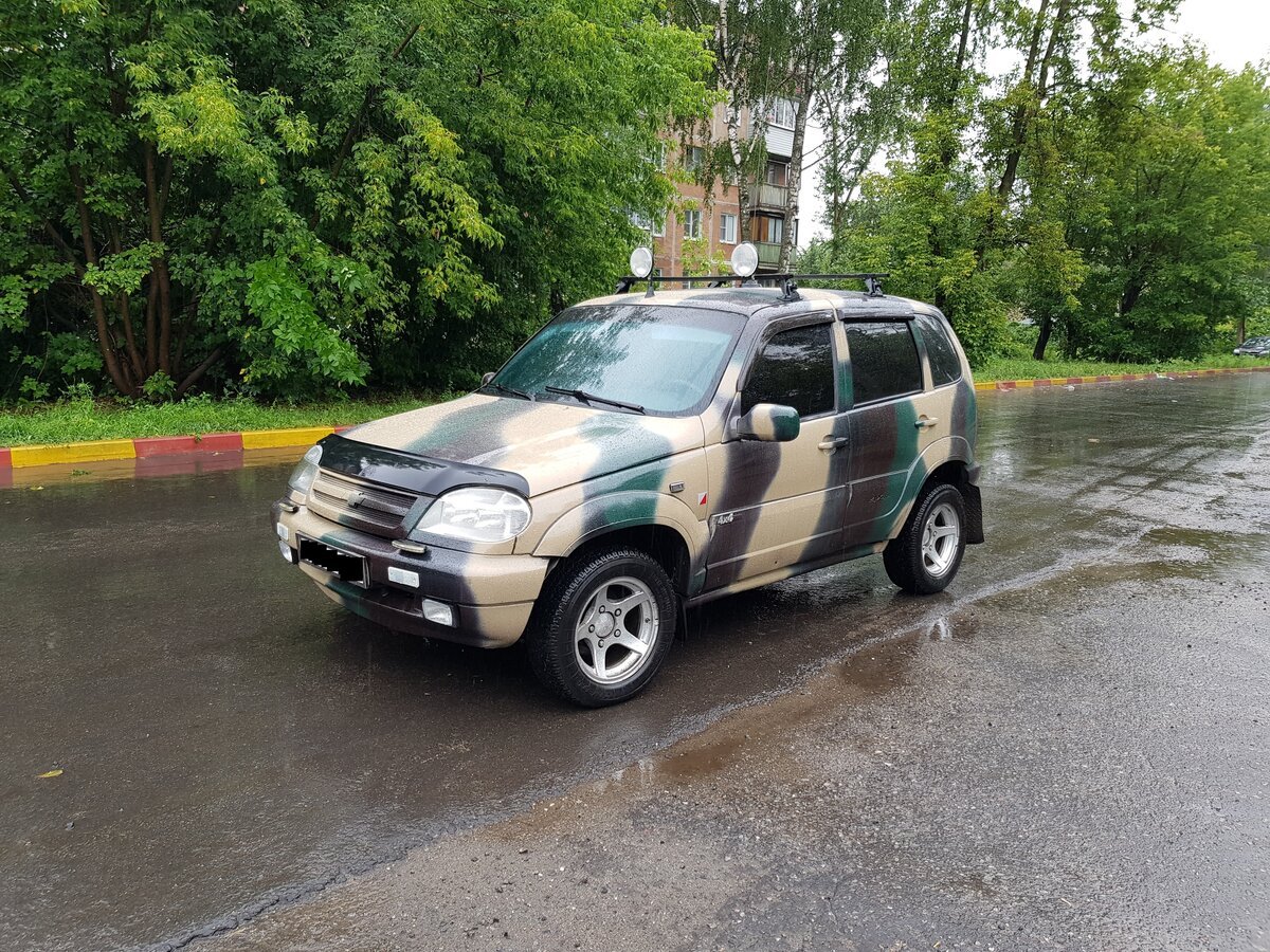 Lem Camouflage 4wd Шевроле Нива