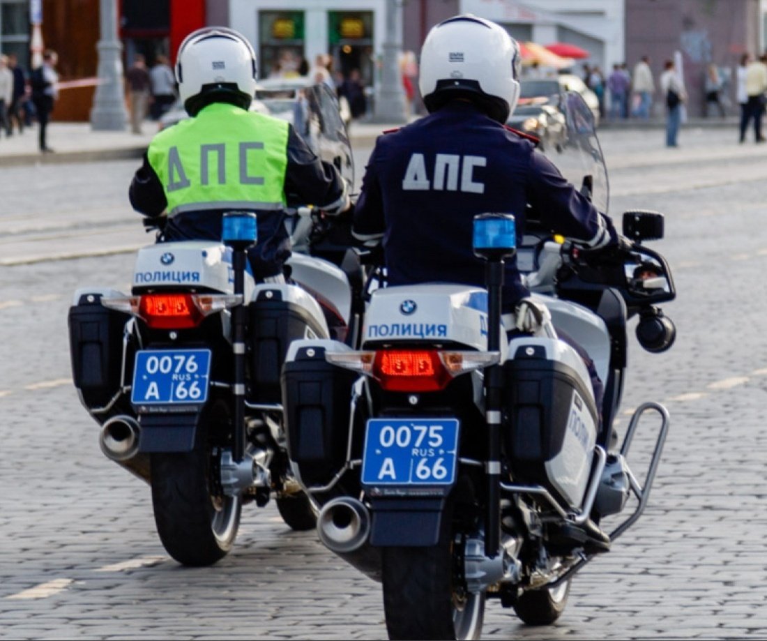Мотоциклы для Российской полиции