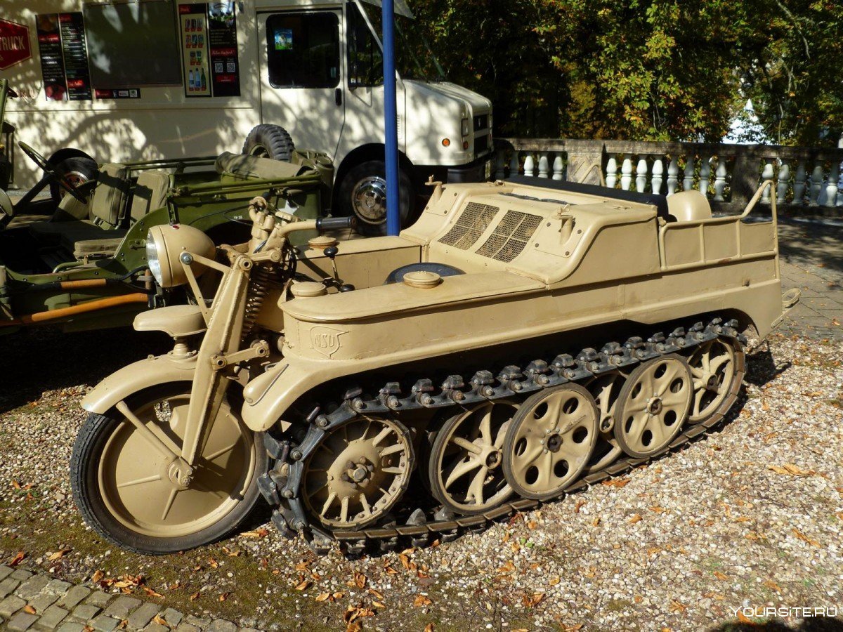 Полугусеничный мотоцикл Kettenkrad