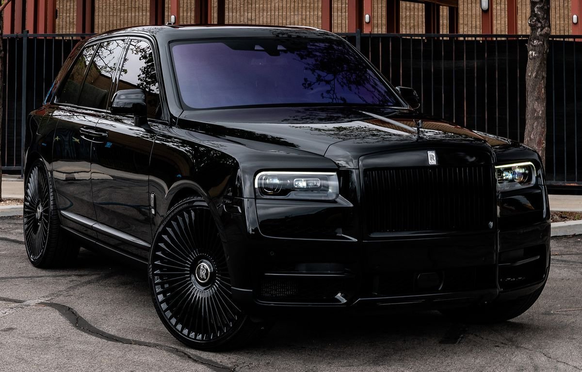 Rolls Royce Cullinan Wheels Black