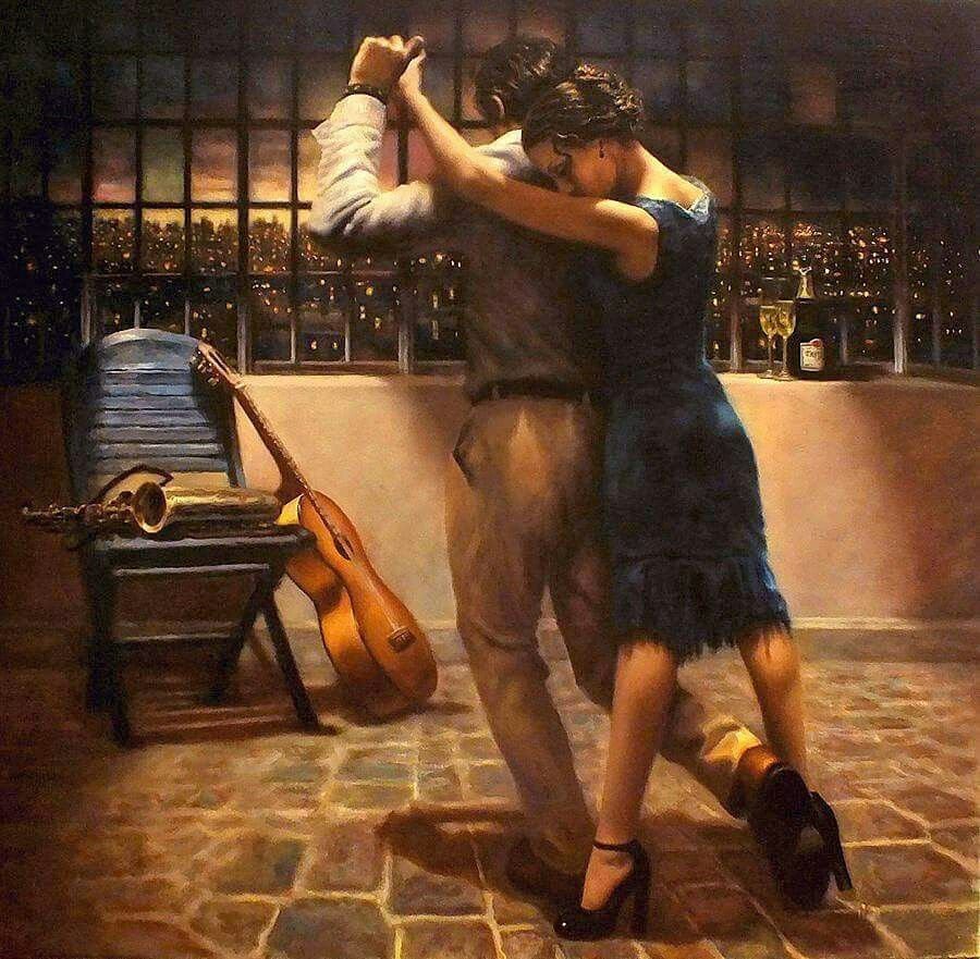 Художник Hamish Blakely танго