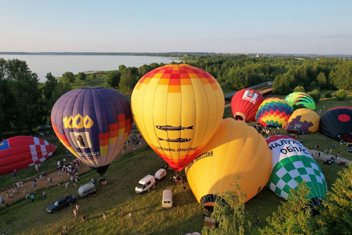 Фестиваль воздушных шаров в Переславле