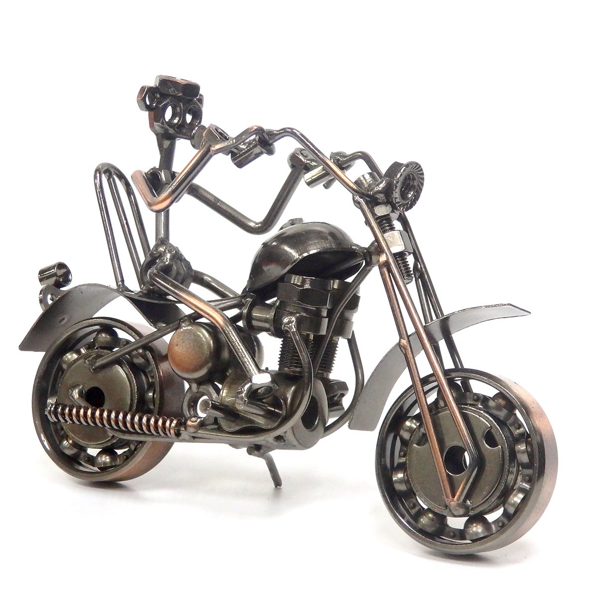 Фигурка мотоцикла из металла