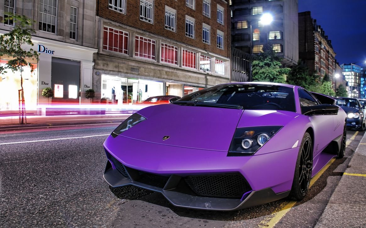 Lamborghini Murcielago Purple