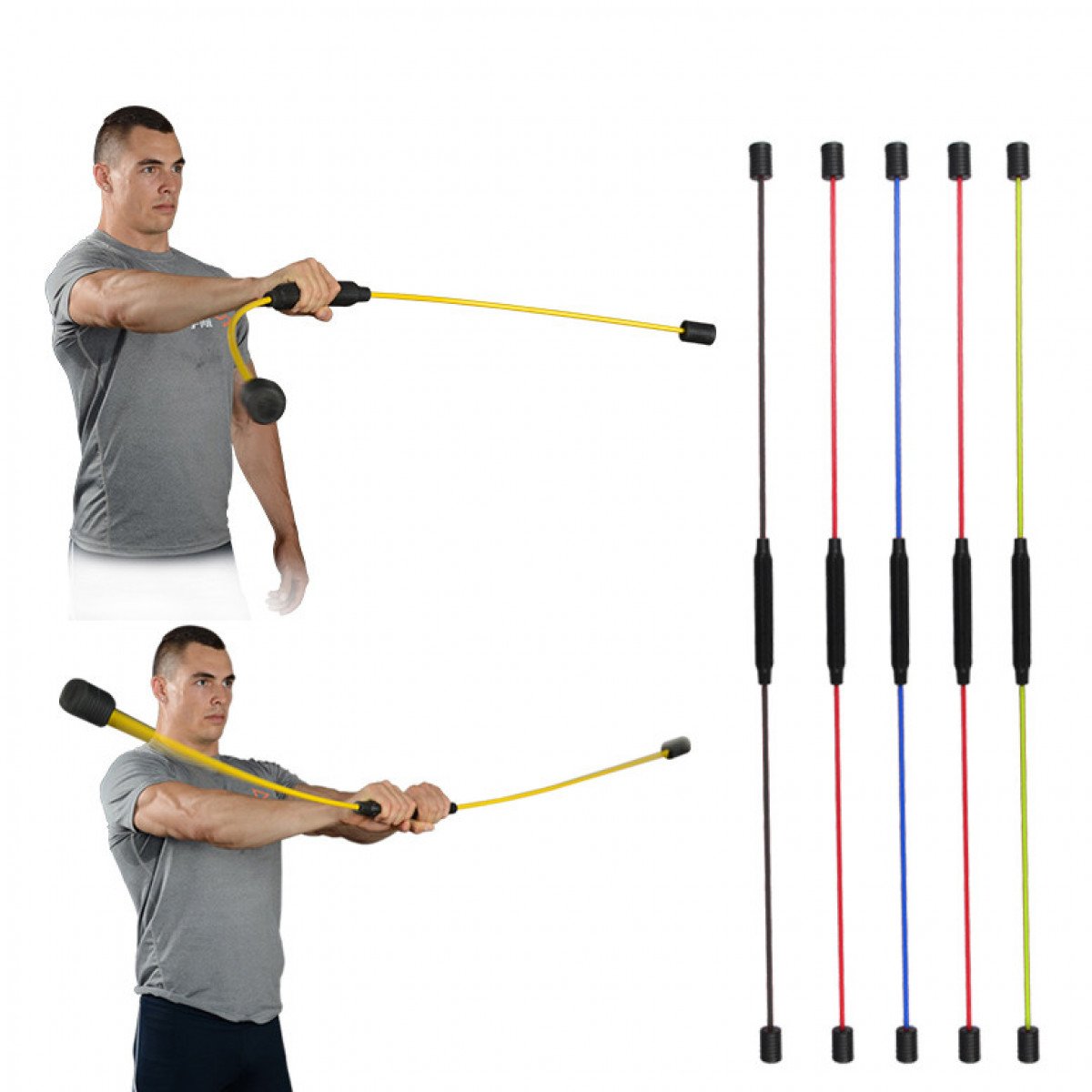 Многофункциональная тренировочная штанга Flexi Bar