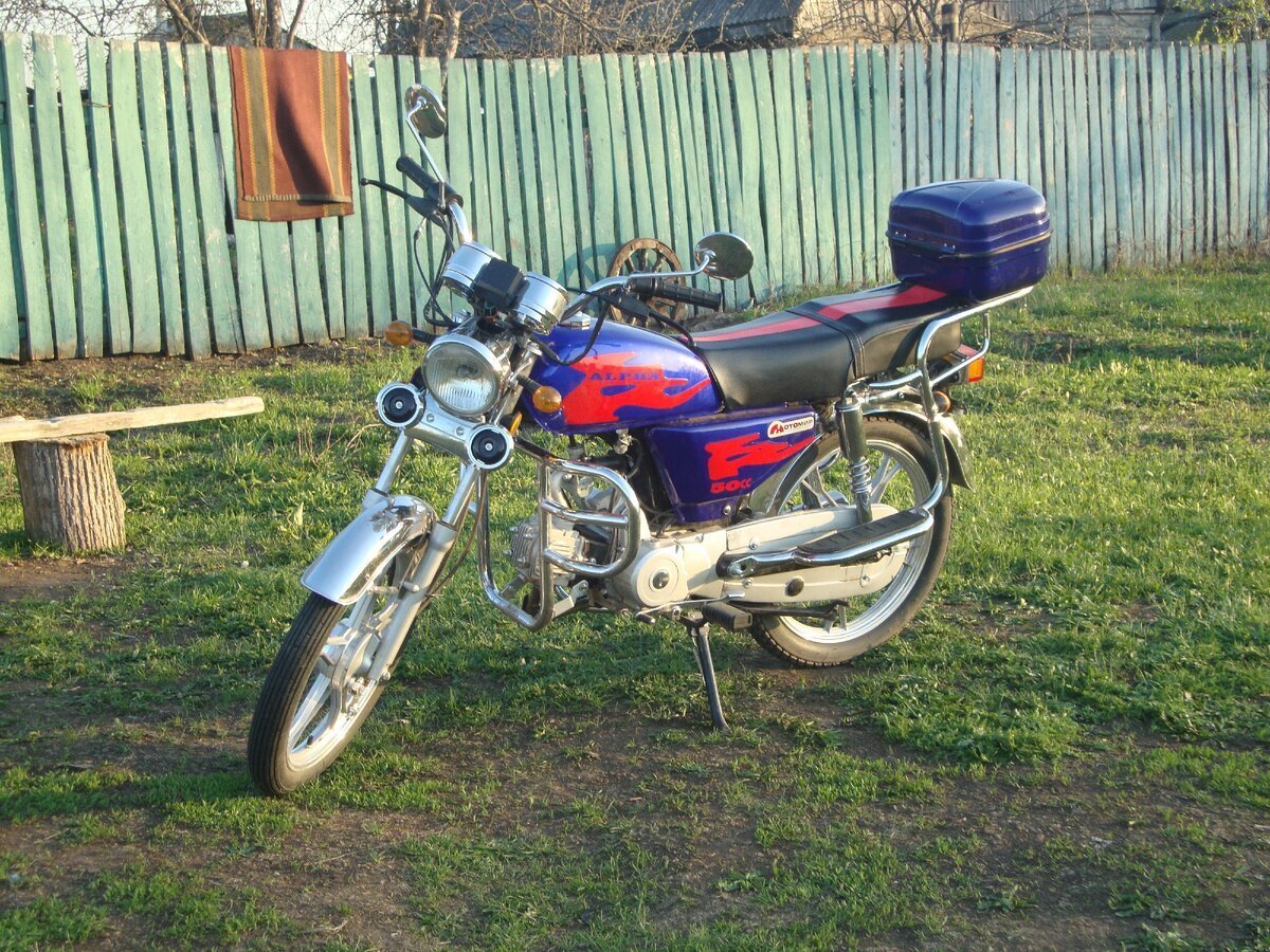Мотоцикл Альфа 110сс
