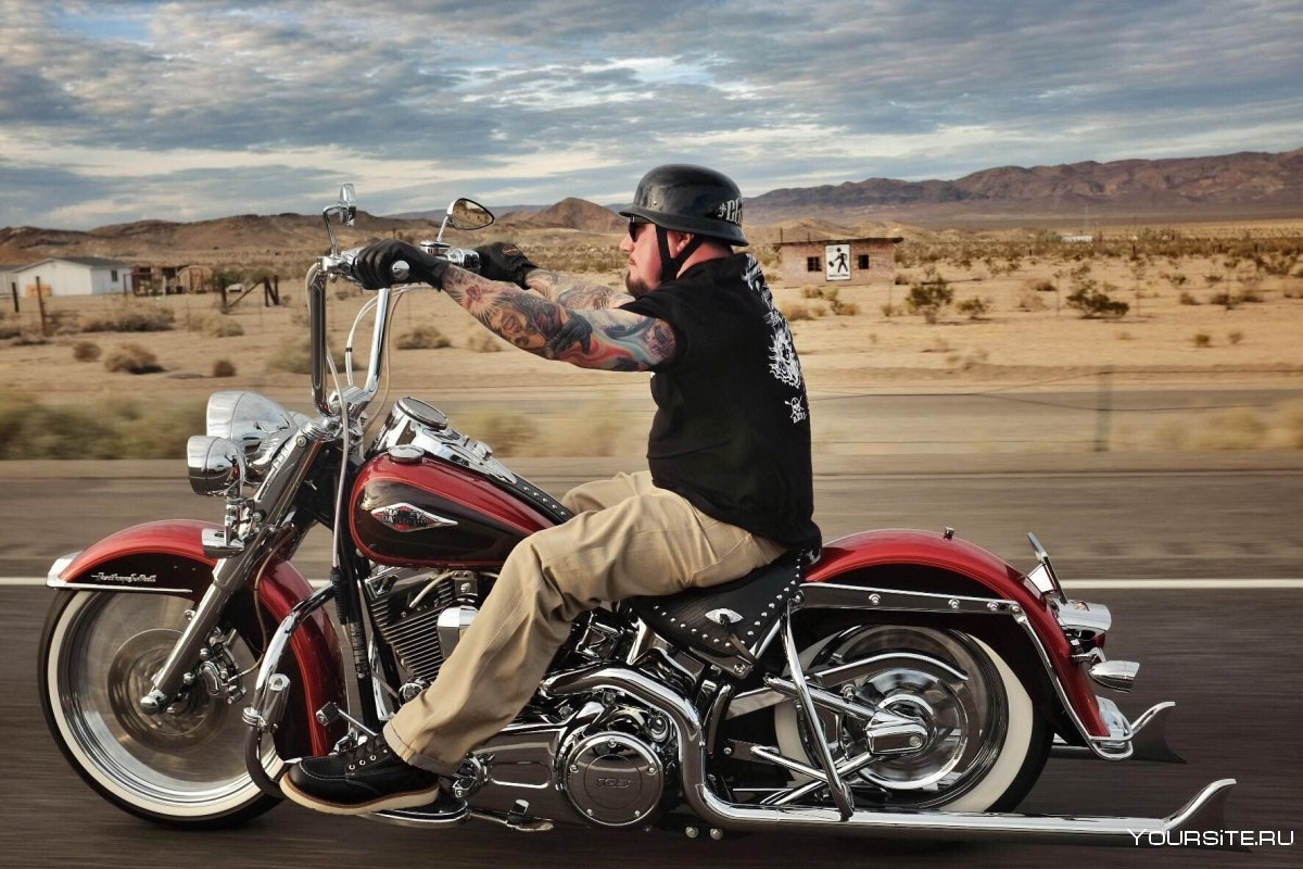 Harley Davidson Softail Chicano