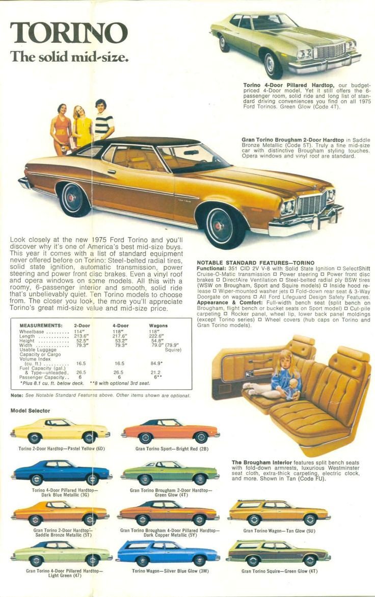 1975 Ford Torino Brochures