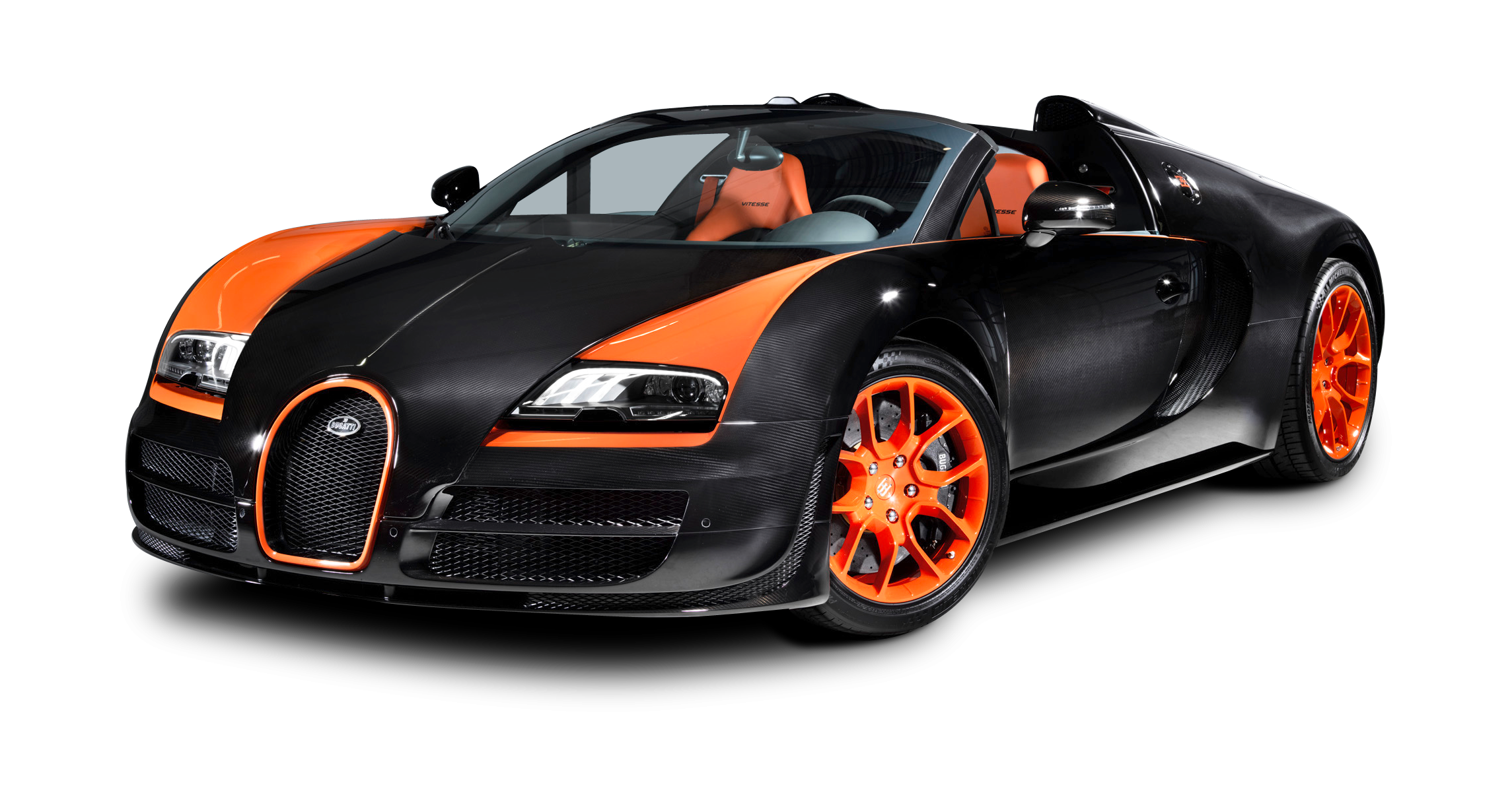 Бугатти Вейрон 16 4 super Sport. Bugatti Veyron 16.4 Grand Sport Vitesse. Бугатти Вейрон оранжевая. Бугатти Вейрон оранжевый с черным. Машинки на белом фоне