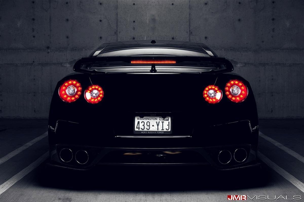 GTR r35 сзади
