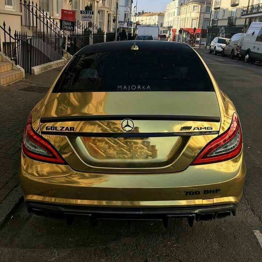 Mercedes CLS AMG 63 Gold