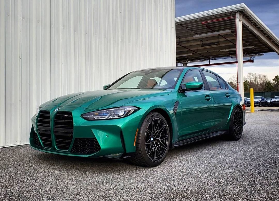 BMW m3 g80 Green
