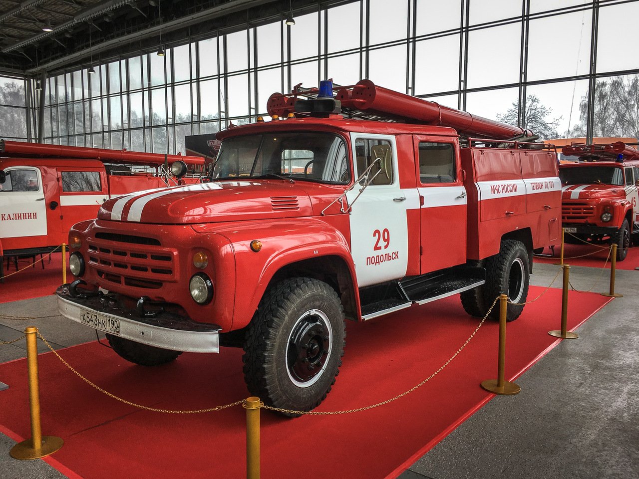 Использование пожарных автомобилей