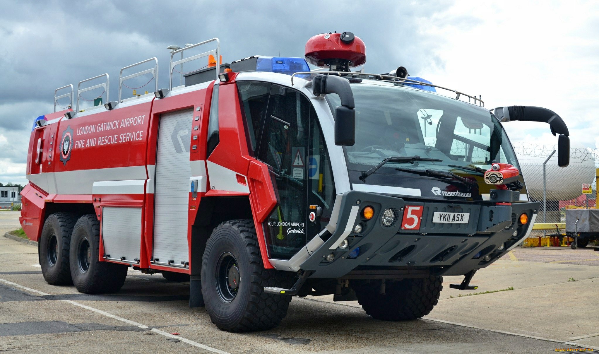 Новые пожарные автомобили