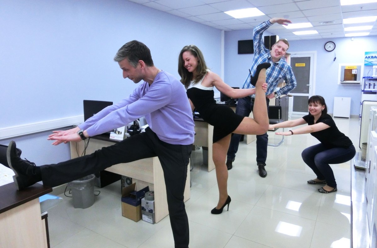 Производственная гимнастика в офисе