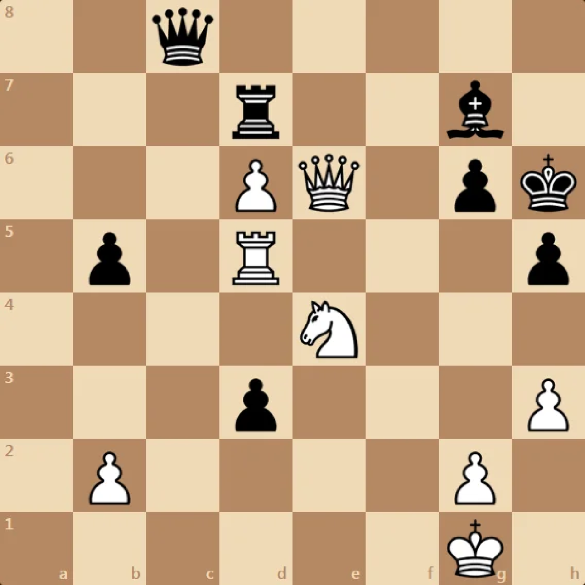 Мат в 3 хода в шахматах задачи