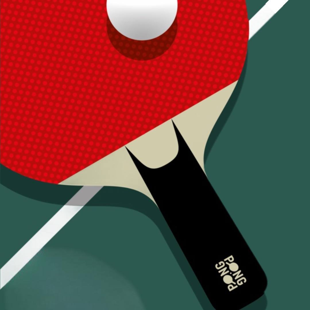 Настольный теннис плакат