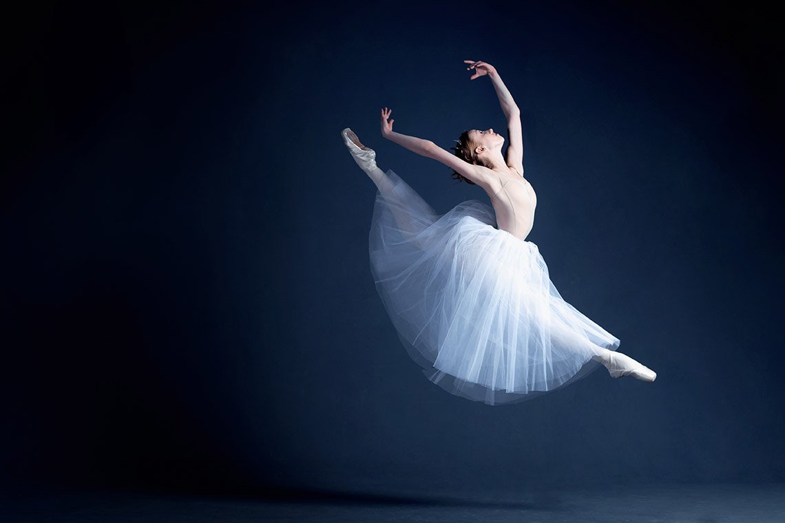 Белецкая балерина прыжок