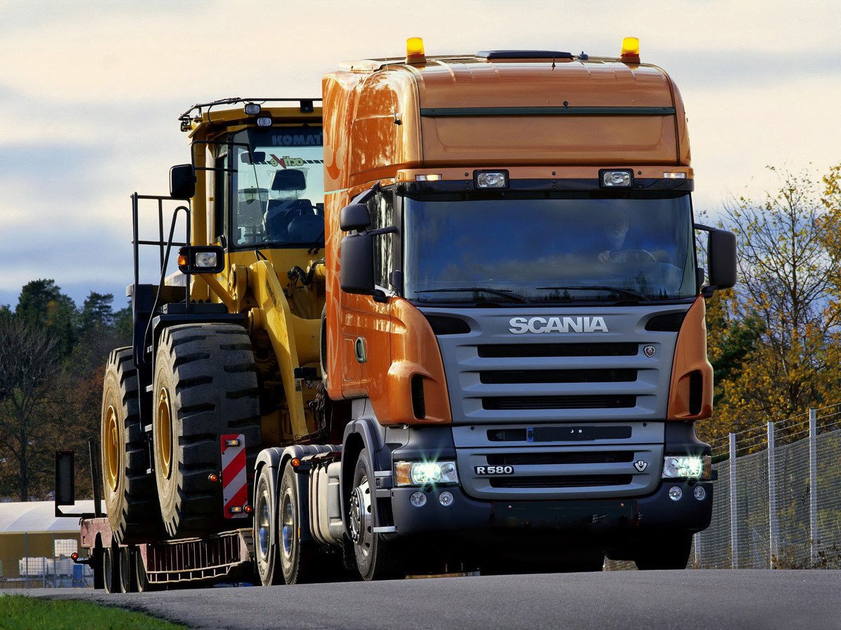 Седельный тягач Scania r580 Topline
