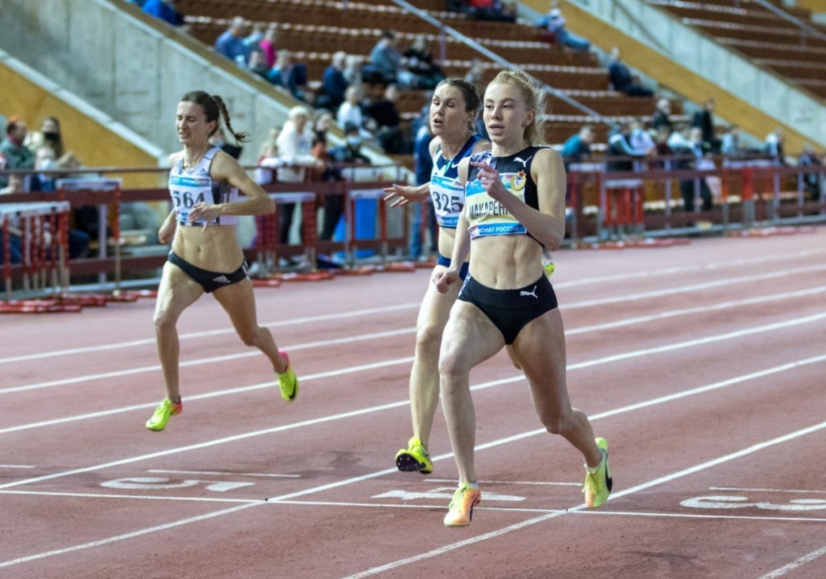 Первенство России по легкой атлетике 800 метров