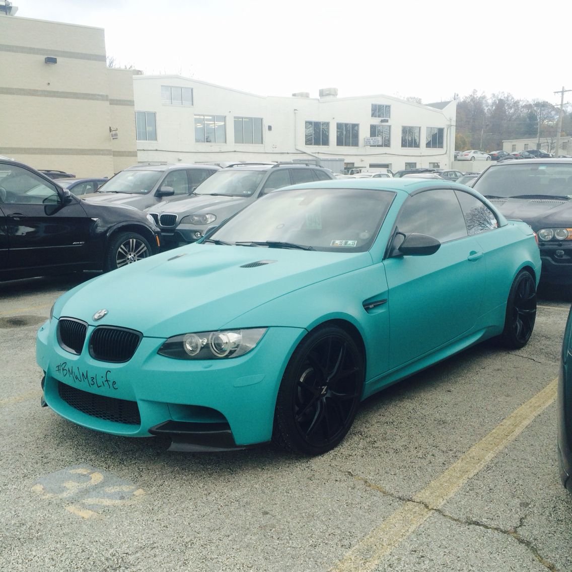 BMW 320d цвет Тиффани