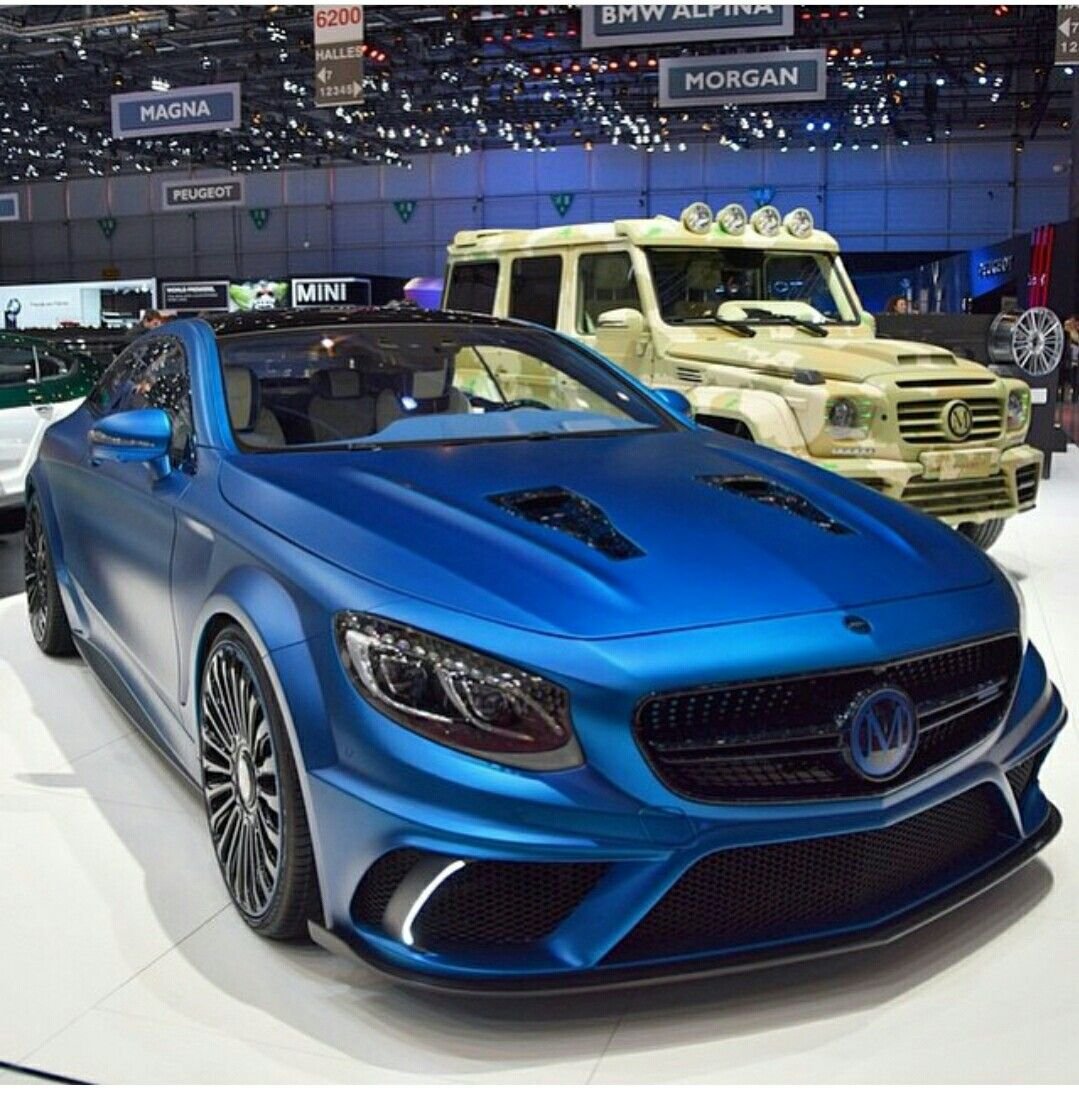 Mercedes s63 AMG Coupe Blue